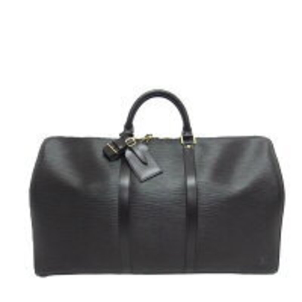 Louis Vuitton Epi Noir Black Keepall - Picture 1 of 9